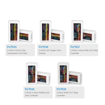 

MiLight 2.4G RF Wireless Single Color Dimmer CCT RGB RGBW RGB+CCT FUT035 FUT036 FUT037 FUT038 FUT039 LED Strip Controler