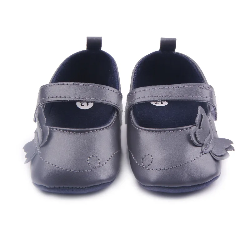2017 Весенняя детская обувь для девочек Милая принцесса обувь для младенцев, с бантиками мягкая подошва малышей с мягкой подошвой YD159