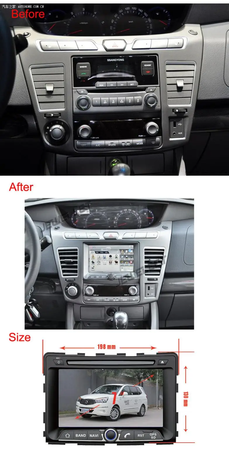 Perfect Quad core Android 9.0 Car DVD GPS radio Navigation for Ssangyong rodius Micro Stavic 2014-2016 with 4G/Wifi DVR 0 Perfect Quad core Android 9.0 Car DVD GPS radio Navigation for Ssangyong rodius Micro Stavic 2014-2016 with 4G/Wifi DVR 0