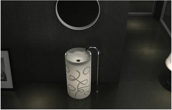 راتنج أكريليك الحمام رمى حوض غسيل قائما بذاته الراتنج Illumine بالوعة مرحاض الغرور الإضاءة غسل بالوعة RS38236-450 راتنج أكريليك الحمام رمى حوض غسيل قائما بذاته الراتنج Illumine بالوعة مرحاض الغرور الإضاءة غسل بالوعة RS38236-450