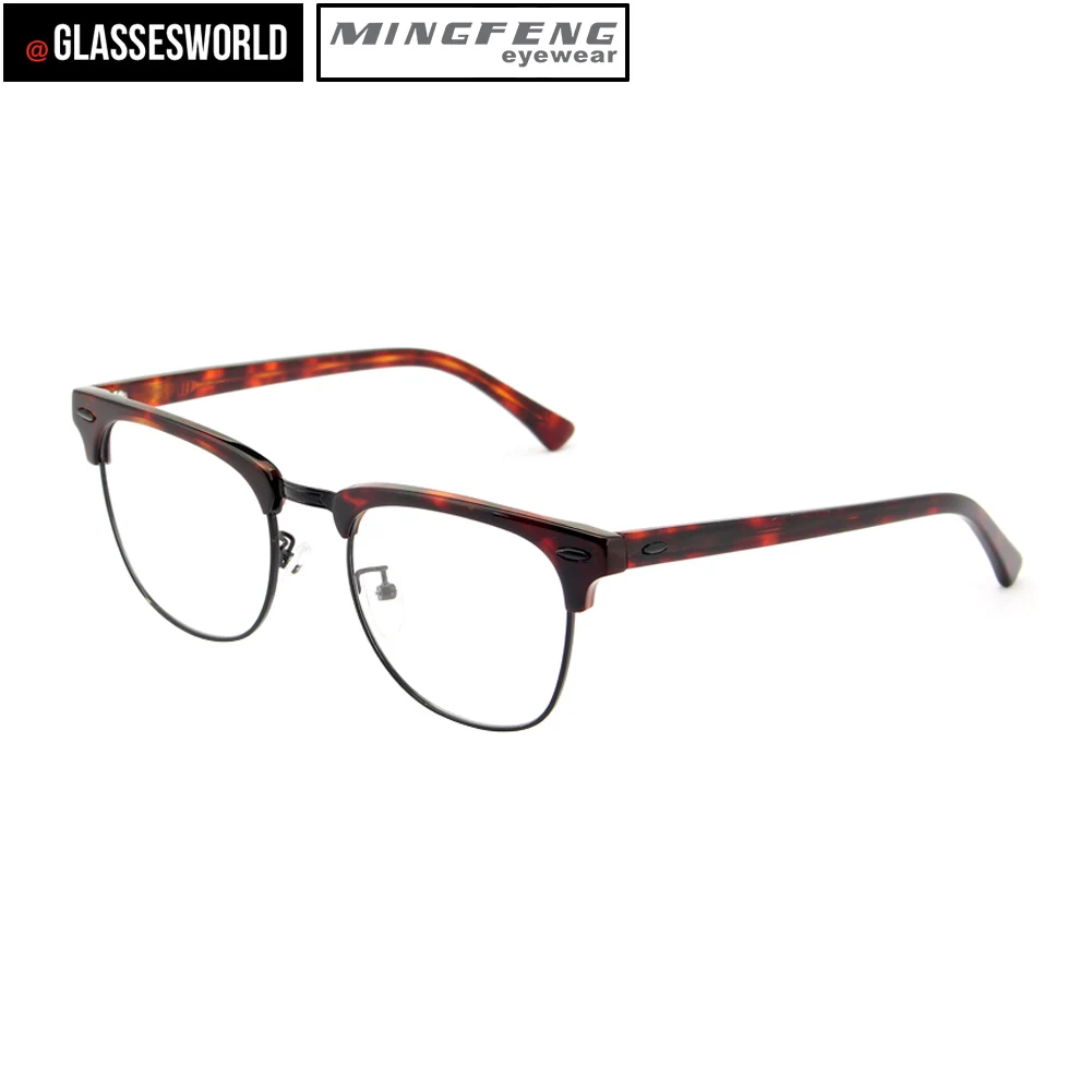 Buy Fashion eyewear Stainless steel and black acetate