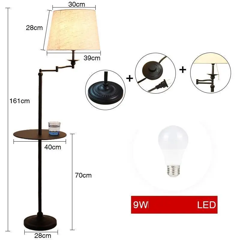 Number 14 Lampada Da Terra Stand Lampara Pie постоянный Lambader Aydinlatma Staande Lampadaire De лампа для салона для гостиной напольный светильник - Цвет абажура: Number 14