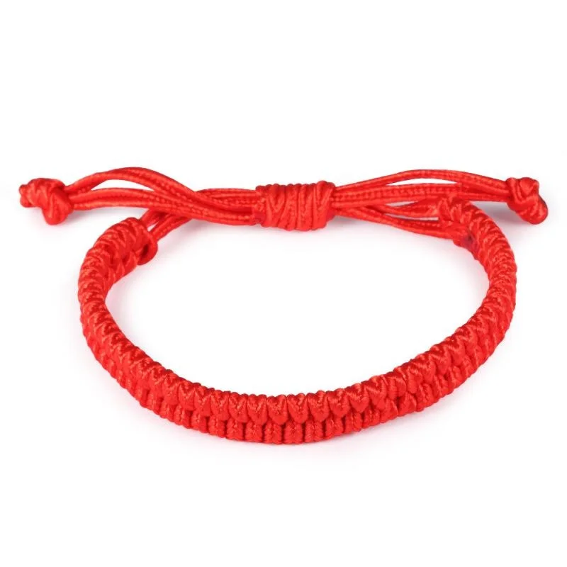 ขายส่งคลาสสิกโชคดีสร้อยข้อมือ Kabbalah Red String สร้อยข้อมือ