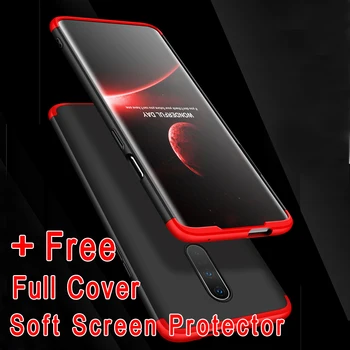 

For Oneplus 7 Pro Case 3 In 1 Full Body Protective Anti Drop Hybrid Armor+Full Cover Soft Screen Protector