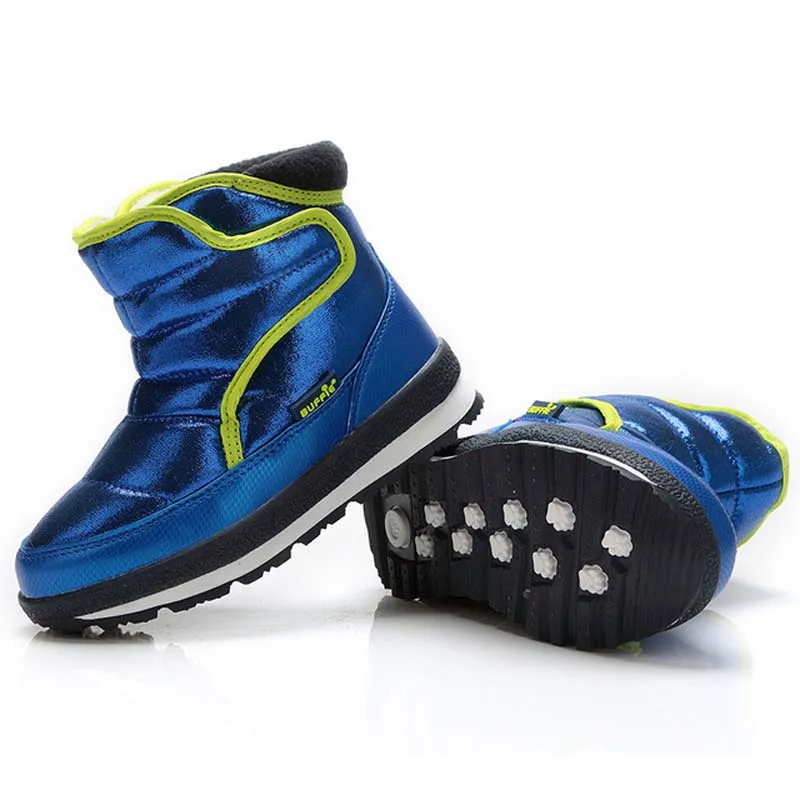 

2018 Children's shoes boots high quality boys girls snow boots non slip kids fashion boots autumn winter baby boots size 25-35