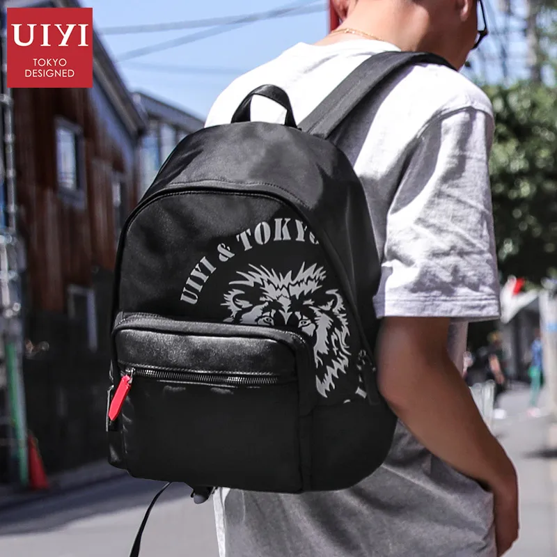 

UIYI Brand Men's Nylon Messenger Bags Multifunctional Boy Black Bag Male Casual Shoulder Bags Male Top Quality Bag For teenagers