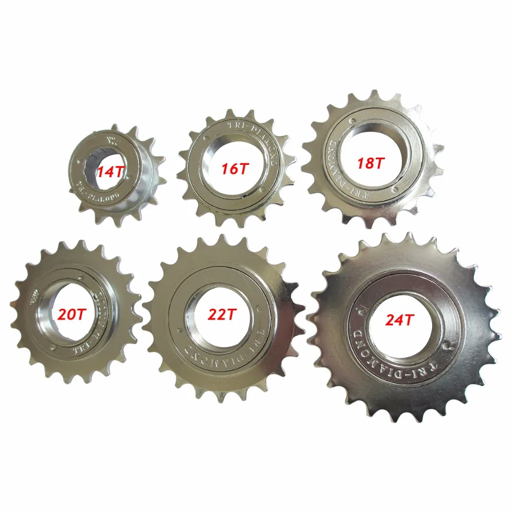14T 16T 18T 20T 22T 24T Fixed Gear Bike Bicycle MTB Freewheel Mountain
