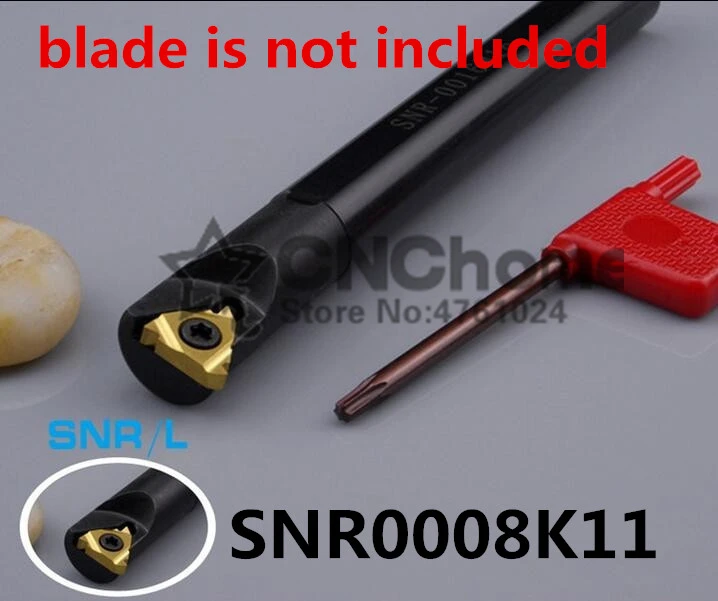 

New SNR0008K11/ SNL0008K11 Threading Boring Bar Turning Tool Holder For 11 IR 1/4 CNC Lathe 125mm x8mm Brand New