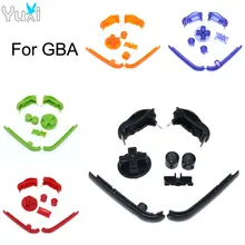 YuXi Replacement Buttons Keypads L R A B Buttons For Gameboy Advance Buttons Frame For GBA D Pads Power ON OFF Buttons repair parts replacement l r buttons switches for nds lite 2 piece set