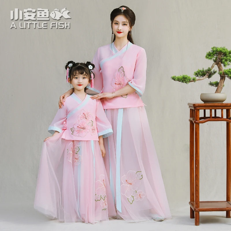 Mother Daughter Dresses Wedding Dress Chinese Fashion Desgin New