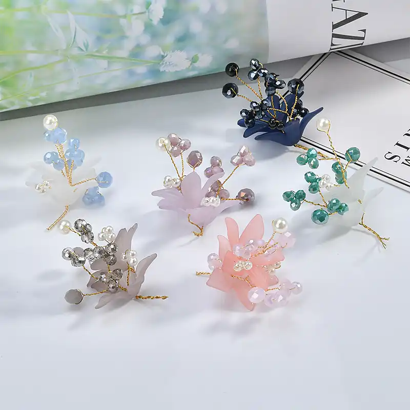 jewelry handmade jewelry Handmade copper wire wrapped earrings with glass beads affordable price