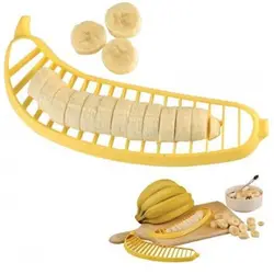 1 шт. креативная пластиковая овощерезка банана измельчитель для фруктового, овощного салата Овощечистка инструмент для инструменты для
