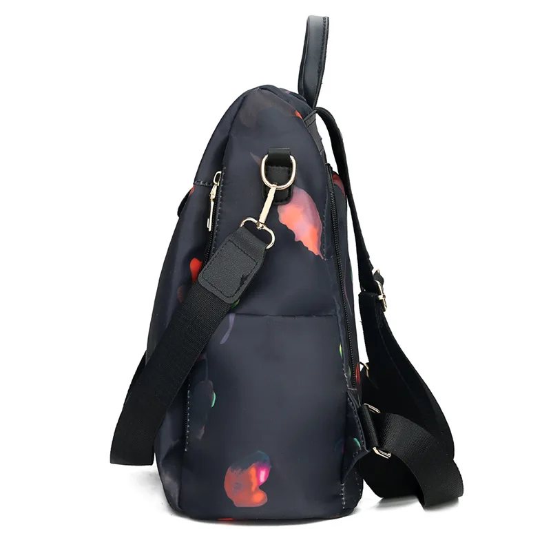 Корейский Противоугонный рюкзак женская сумка для девочек подростков школьные сумки Оксфорд ученик средней школы рюкзак повседневный рюкзак