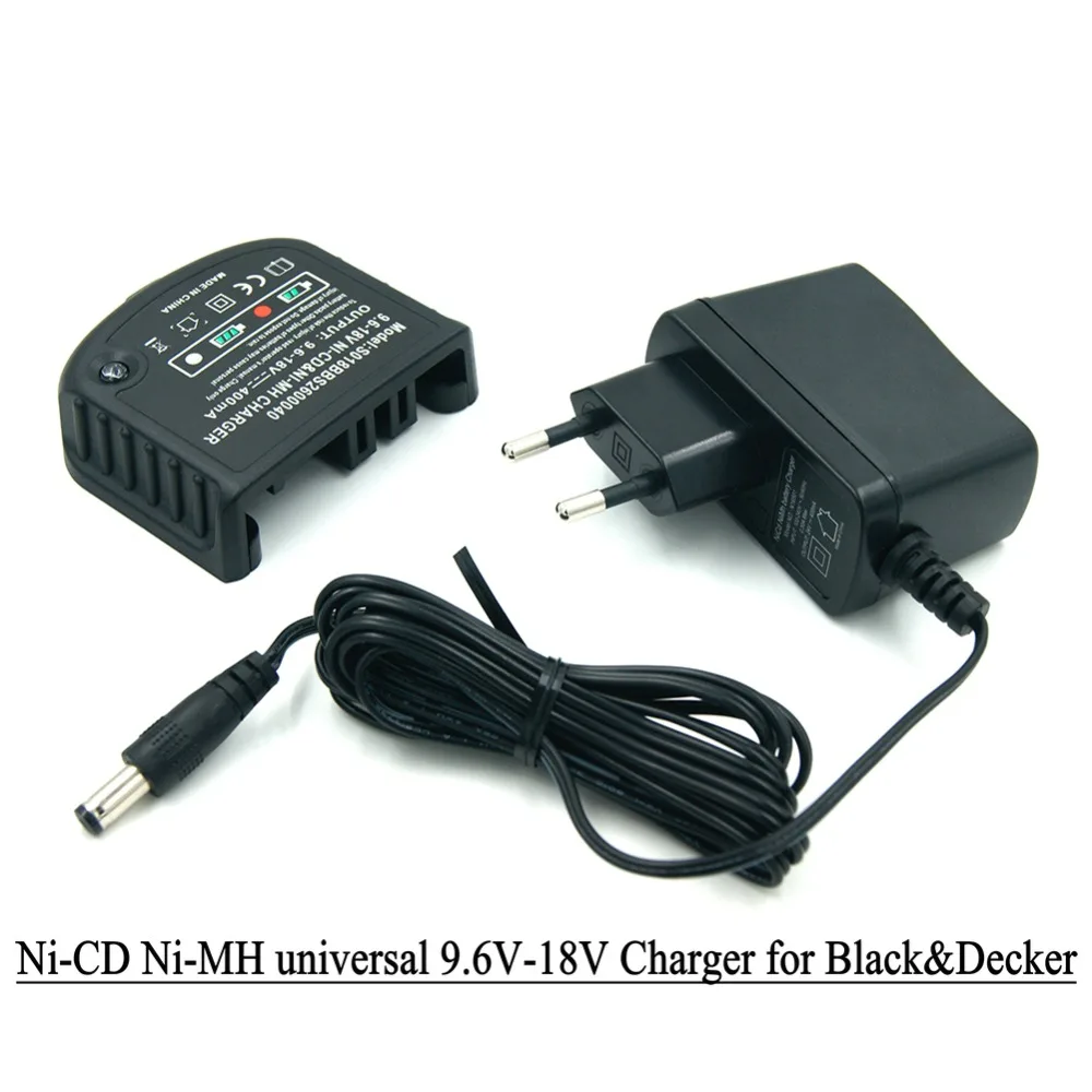 Сменное зарядное устройство nicd nimh двойного назначения для Black Decker перезаряжаемая