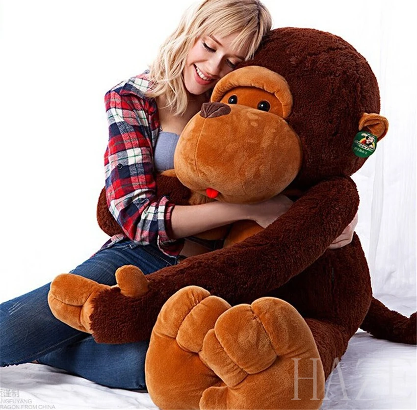 commentaar De schuld geven Kruiden GIANT ENORME GROTE BIG KNUFFELDIER PLUCHE AAP BEER POP KNUFFEL|plush  toys|bear dollbig stuffed animals - AliExpress