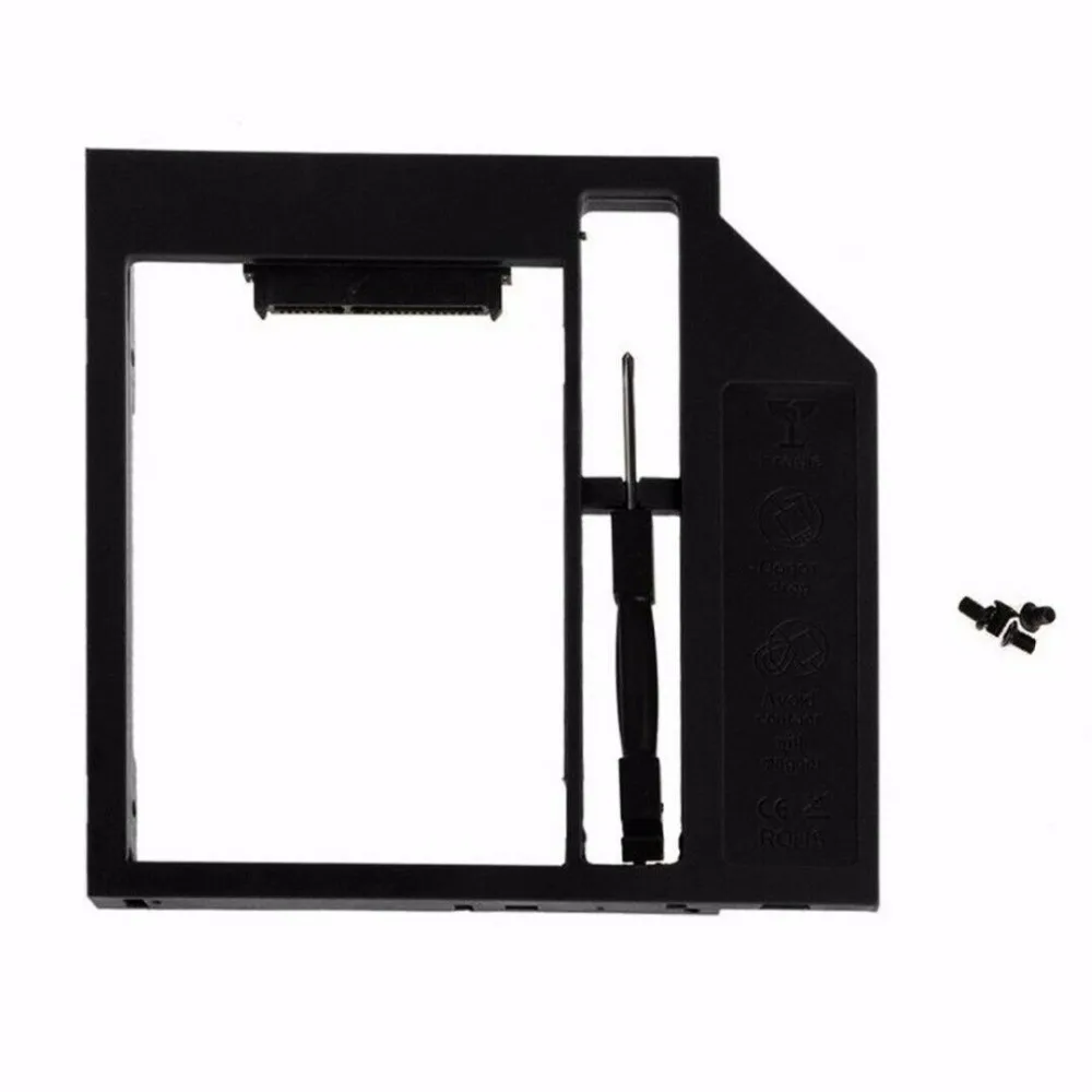 2 й SATA второй HDD Caddy для 5 &quotHDD SSD 9 0 мм корпус адаптер жесткого диска ноутбука CD
