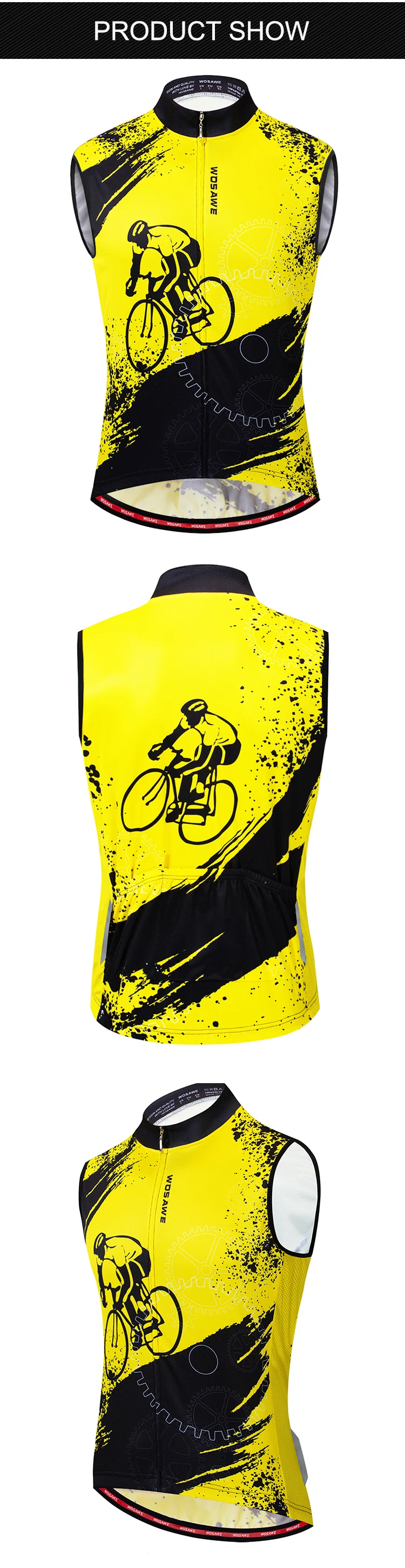 BL298 cycling jersey sleeveless (1)