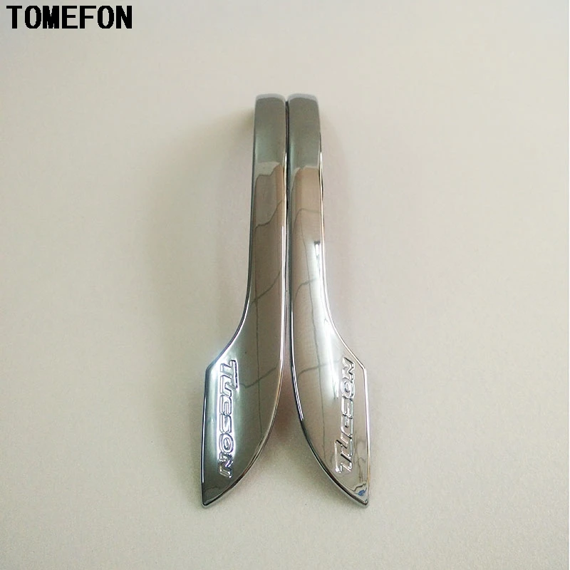TOMEFON 2 шт. для Hyundai Tucson 2015 2016 2017 ABS хромированный или нержавеющая сталь боковое