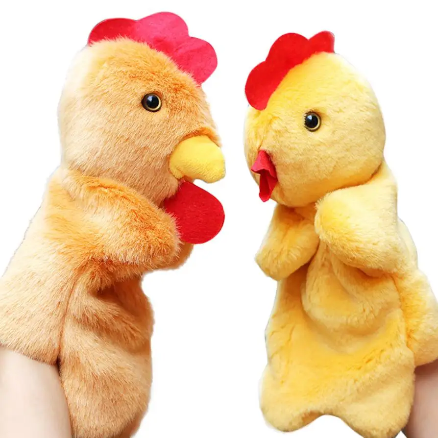 shaunyging 5018 Cute Cartoon Animal Doll Kids Glove Hand Puppet Soft