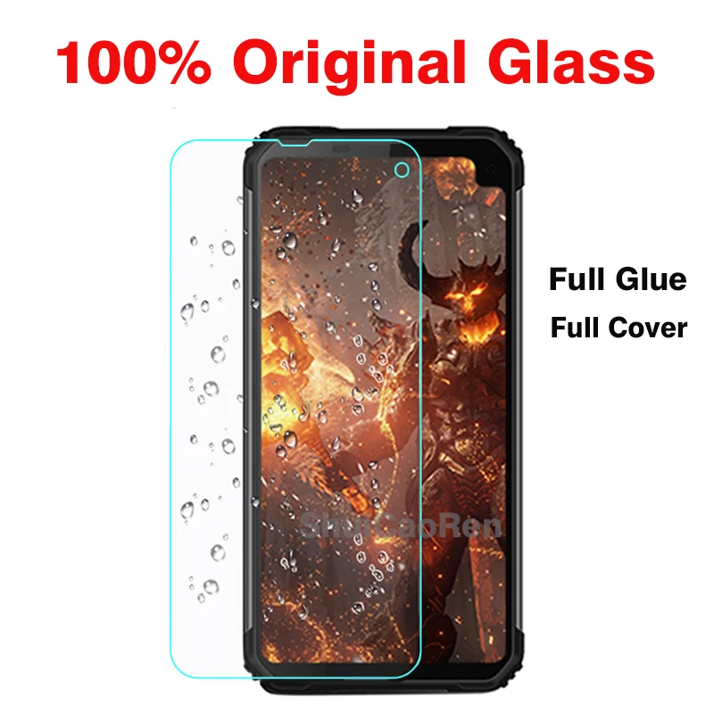 2 шт 100% Оригинальный Полный Клей закаленное стекло для Blackview BV6100 защитная пленка 9H