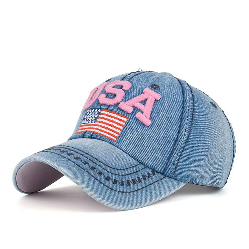 De la bandera americana del patrón Gorra de béisbol de los hombres de ocio al aire libre de EE. UU. Carta decoración de sombreros y gorras Gorra de Baseball De la bandera americana del patrón Gorra de béisbol de los hombres de ocio al aire libre de EE. UU. Carta decoración de sombreros y gorras Gorra de Baseball