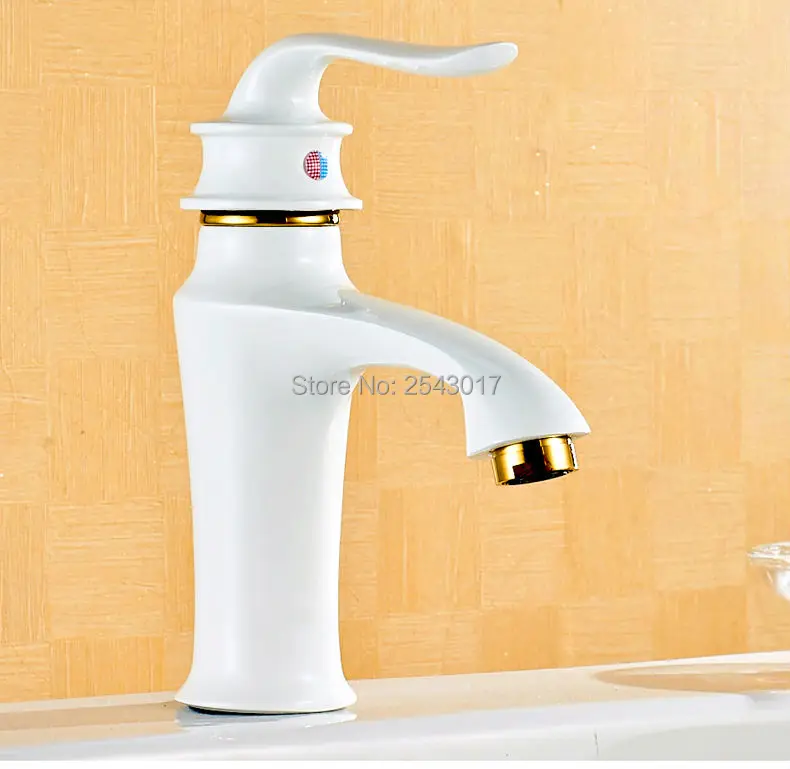 Rose Golden Bathroom Sink Mixer Faucet Swivel Spout Basin Vessel Deck MountTap