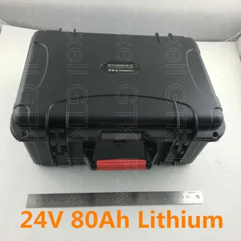 

Rechargeable lithium ion battery 24v 80ah li-ion battery pack for solar system energy storage scooter electric tricycle