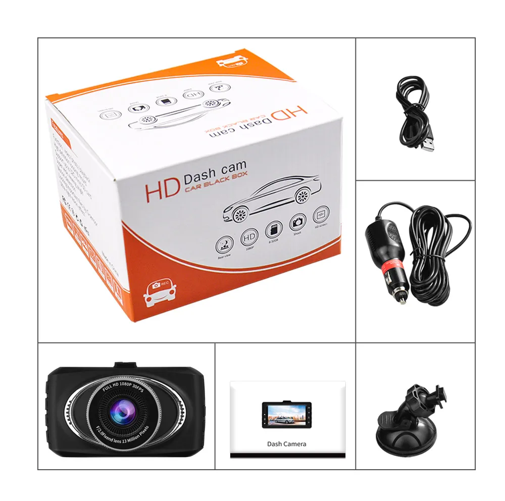 Wetowe M30 видеорегистратор HD 1080 P g сенсор автомобильная камера 170 градусов