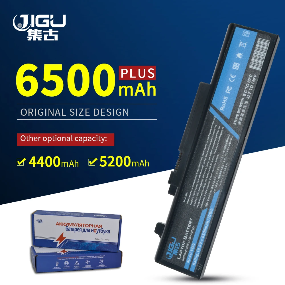 Дешево JIGU ноутбук аккумулятор для Lenovo IdeaPad Y450 Y450A Y450G Y550 Y550A Y550P 55Y2054 L08L6D13 L08O6D13 L08S6D13