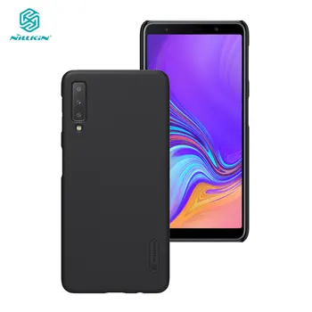 

sFor Samsung A7 2018 Case A750F-DS Casing Nillkin Frosted Shield PC Hard Back Cover Case for Samsung Galaxy A7 2018 A750F