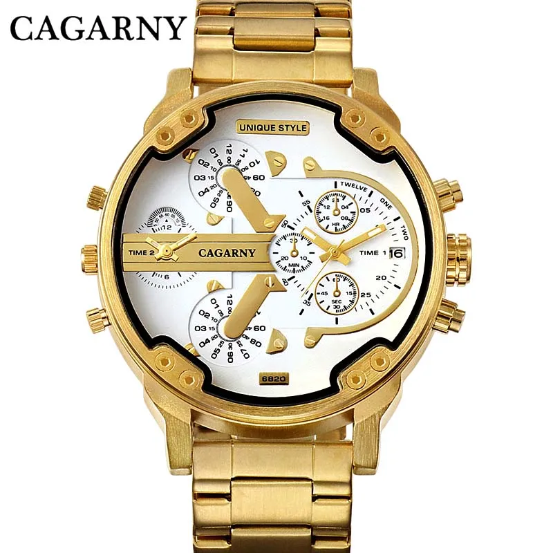 Online Uhren Männer quarz Cagarny männer Uhren Marke Analog Military männlichen Uhren Männer Sport armee Uhr Wasserdicht Relogio Masculino