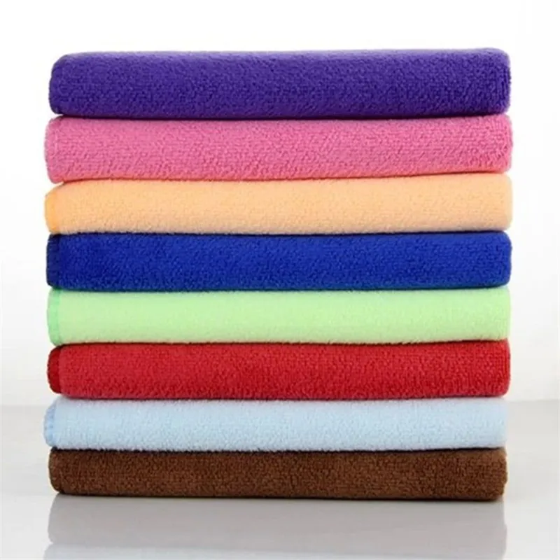 1pcs 30*70cm Miicrofiber Fabric Soft Towel Hand Bathroom Room Car Cleaning Towels badlaken toalla Toallas Mano Gift 42008