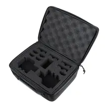 SANGER Go pro Accessories Anti-rain Eva Hard Double Storage Portable Bag for Xiaomi Yi Action Camera Go pro Hero 5 4 3+ Sjcam