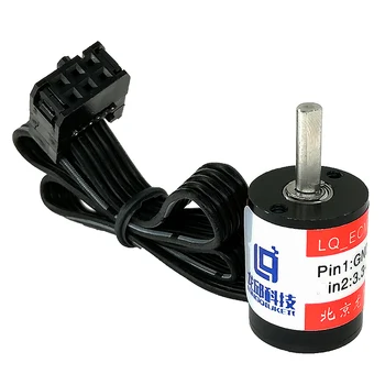 

Mini Incremental Velocity Measurement Compatible with Orthogonal Decoding En Zhipu Smart Car with 512 Line Mini Encoder