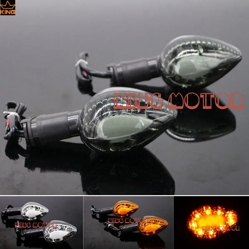 

Free shipping For YAMAHA YZF R1 YZF R6 Motorcycle Accessories Blinker LED Turn Signal Indicator Light Smoke