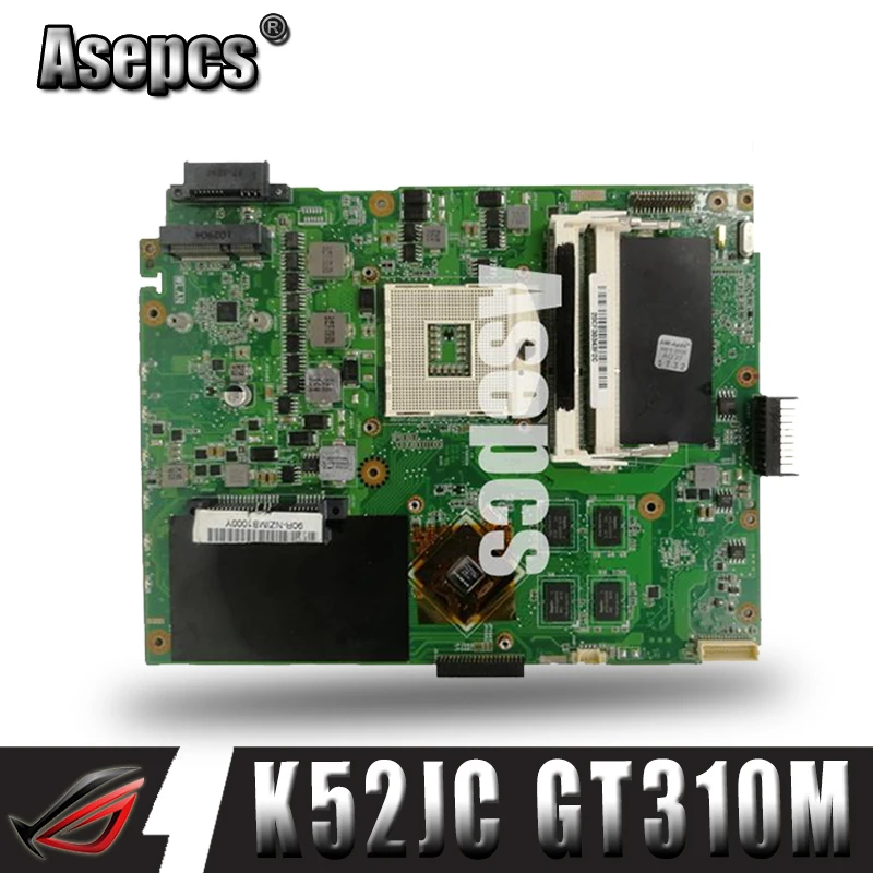 Asepcs K52JC материнская плата для ноутбука For Asus K52JT K52JR тестовая оригинальная GT310M
