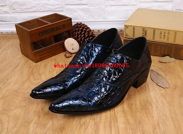 Bedankt Korst Stewart Island Designer Heren Schoenen Italiaanse Lederen Patent Blue Puntschoen Lace Up  Mannen Jurk Huwelijk Schoenen|shoes formal|shoes italianshoes italian  leather - AliExpress