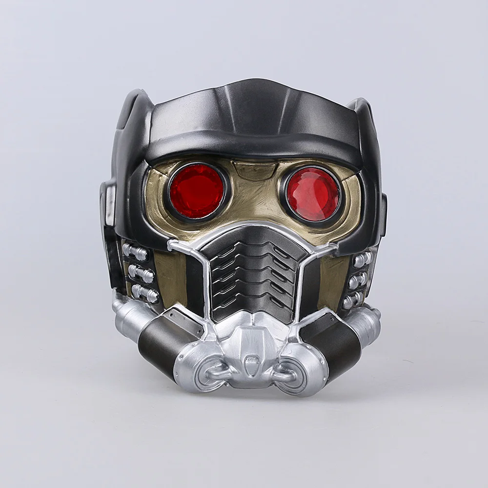 Cos Guardians of the Galaxy Helmet Cosplay Peter Quill Helmet PVC with Led Light Star Lord Helmet Halloween Party Mask Adults (5)