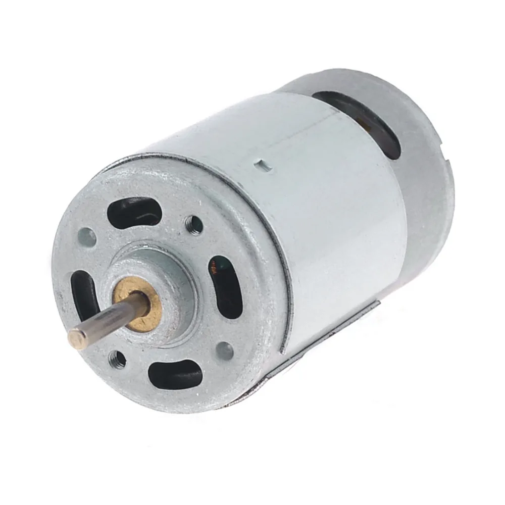 

UXCELL 3000RPM 24V High Torque 35mm Dia Cylinder Electric Mini DC Motor with 3mm Diameter Shaft and 2 Terminal
