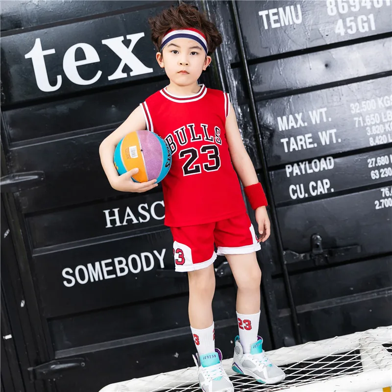 

boy College Basketball Jerseys Custom Basketball Uniform Sets Professional Throwback jersey Basketball Quick Dry Sportswear kids