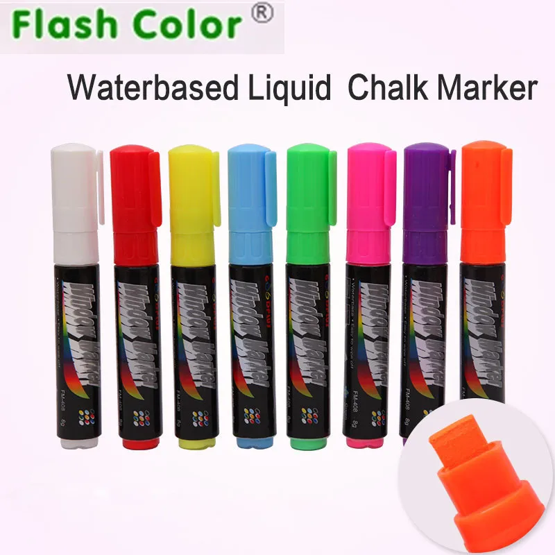 Flashcolor8mmColourfulWholesaleHighlighterWindowMarkerPenfor