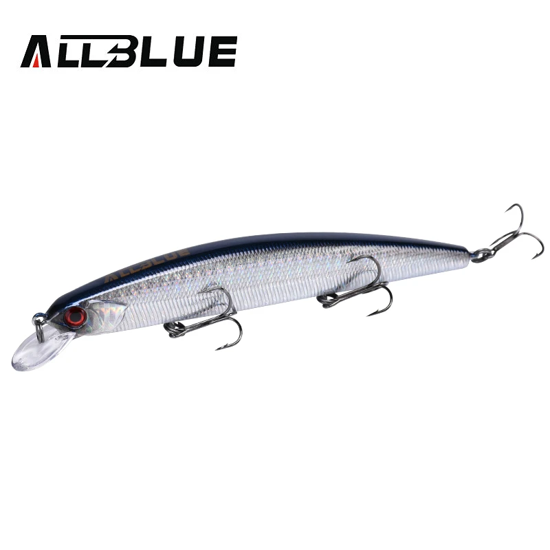 ALLBLUE, новинка, подвесная приманка JERKBAIT CHANCE 130SP, рыболовная приманка, 130 мм, 20 г, воблер, гольян, вольфрам, длинная наживка для окуня, щука, приманка, Снасть - Цвет: Color F