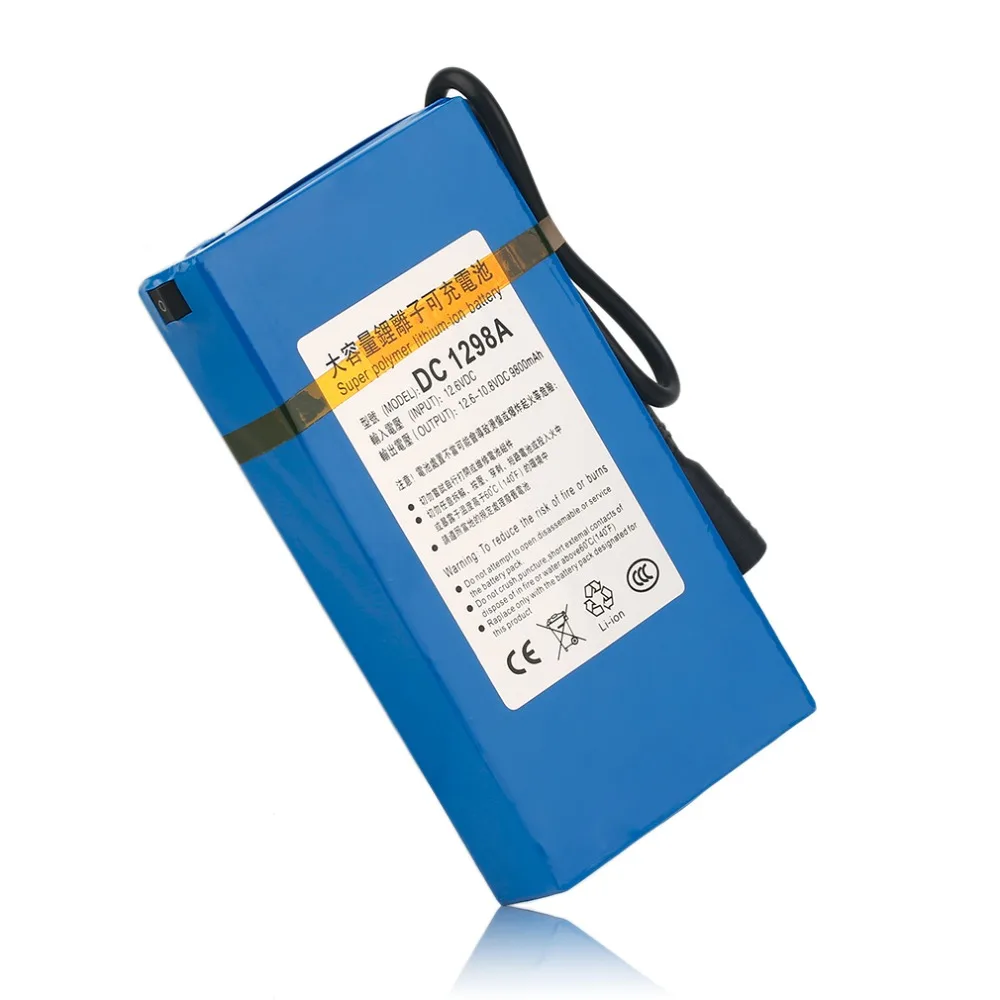 Cncool Высокое качество 12V 9800Mah супер перезаряжаемая батарея портативная литий