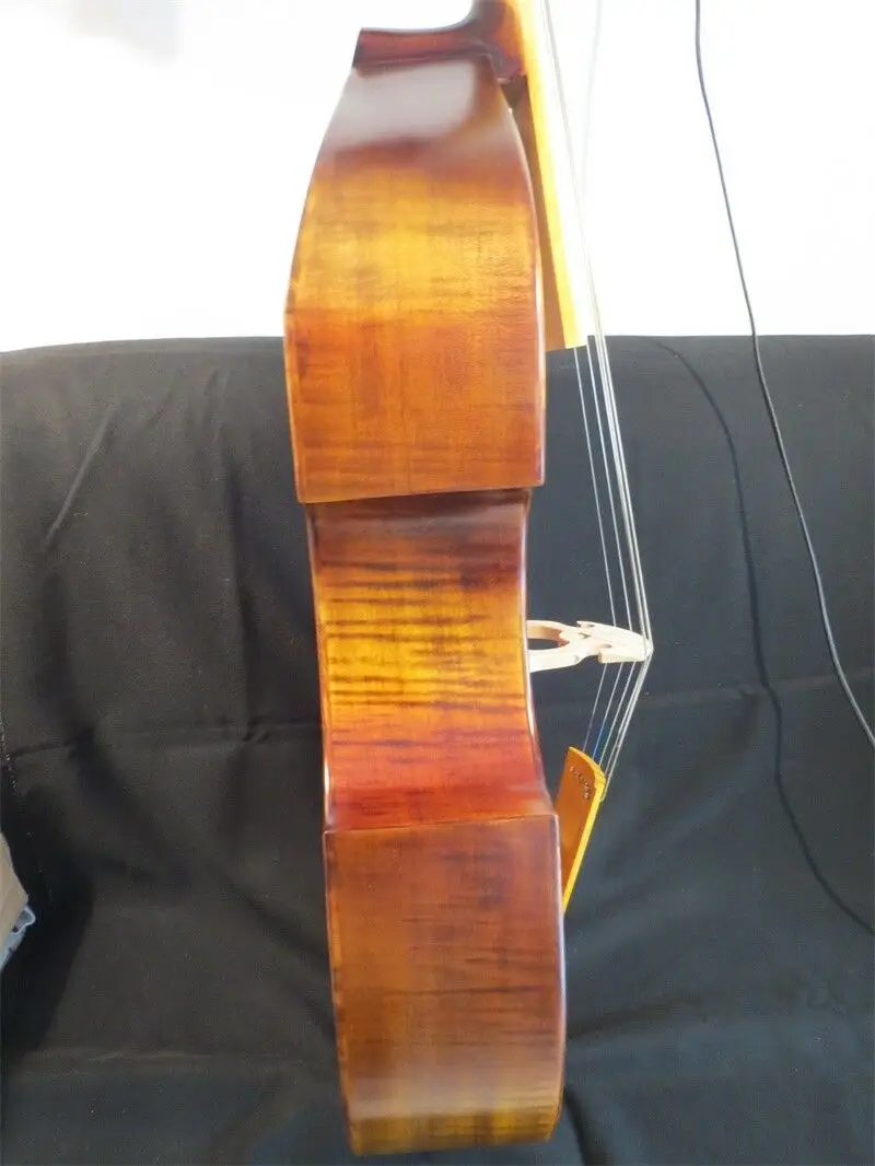 Твердая деревянная песня брена Маэстро 6 струн 2" viola da gamba коричневый цвет#13172