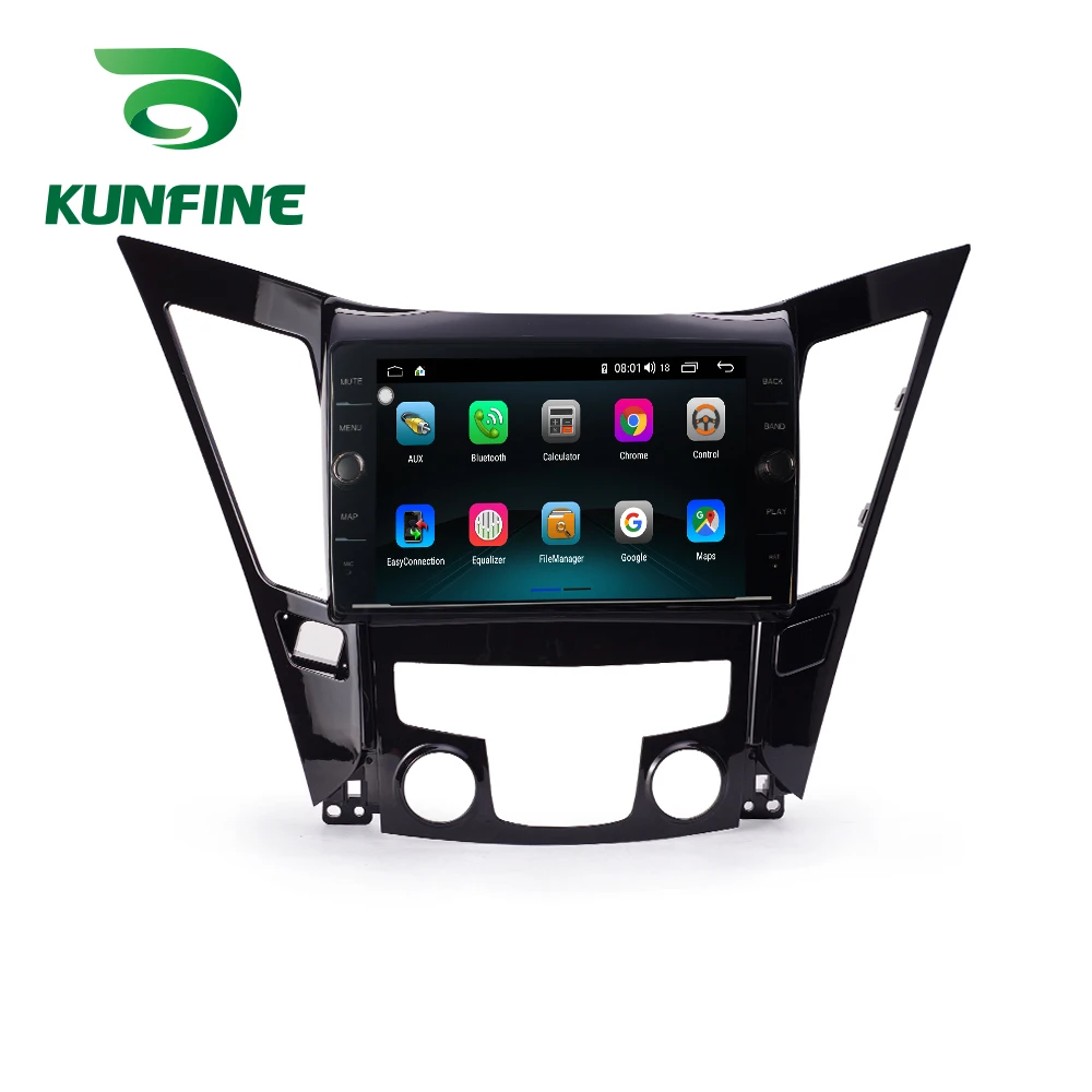 Cheap Octa Core RAM 4GB Android 8.1 Car DVD GPS Navigation Player Deckless Car Stereo for Hyundai Sonata 2011 2012 2013 Radio Unit 4