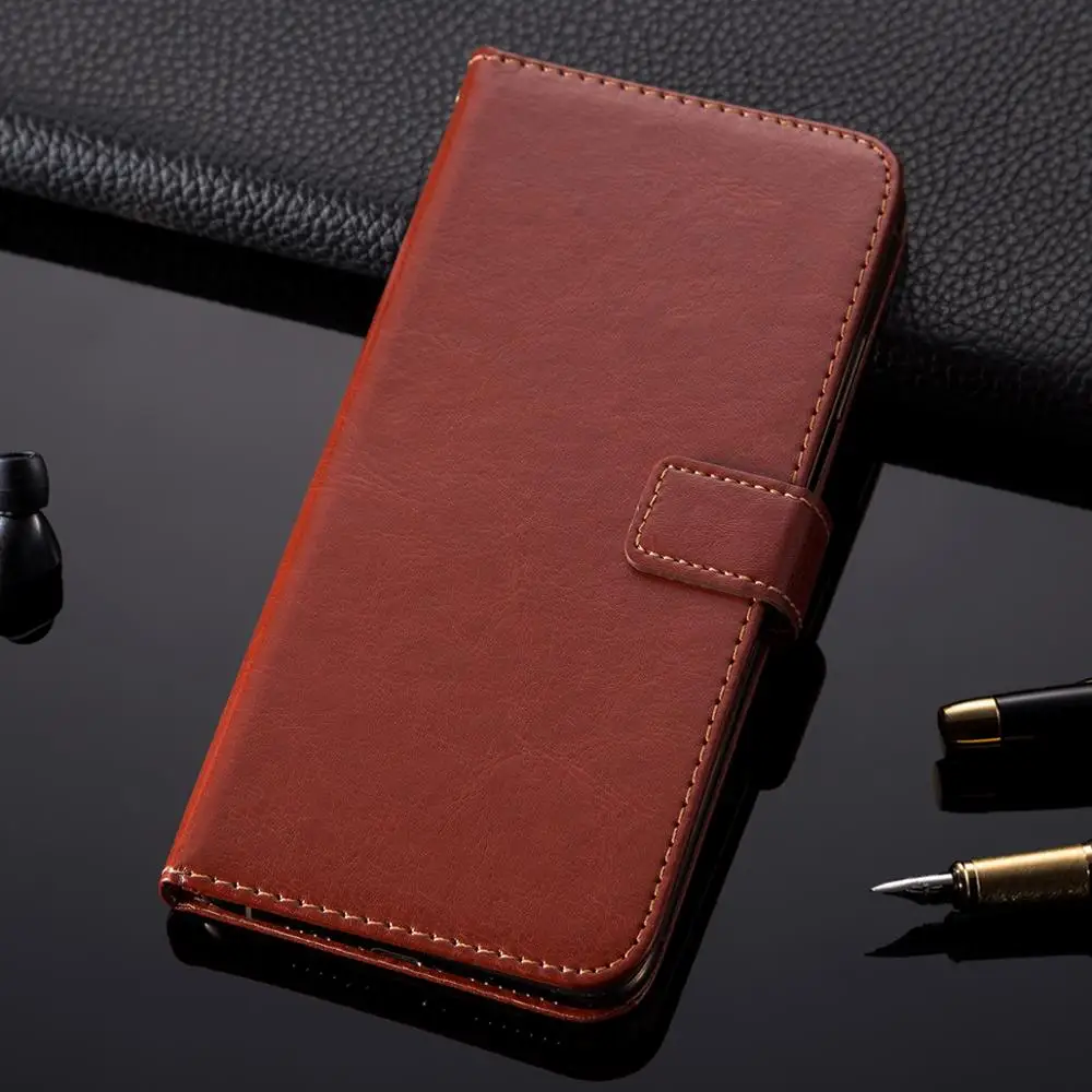 

2019 New Flip Wallet Leather Case Cover For Doogee Y8 Plus Y8c N10 S40 X100 X90 X90L luxury vintage Wallet phone bag cover coque
