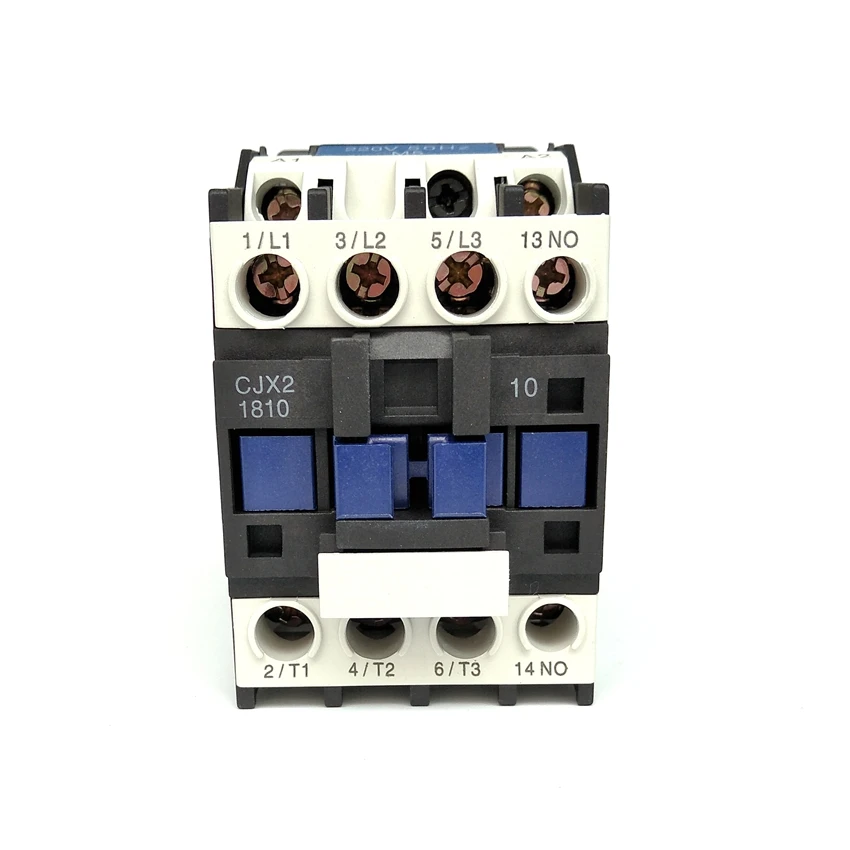 Original CHINT CJX2 1810 AC Contactor 1NO 18A Coil Voltage 380V 220V