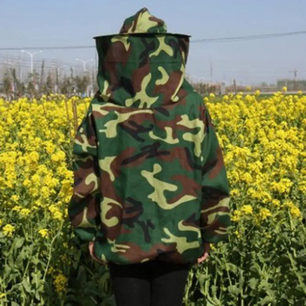 Прочный защитный костюм пчеловода вуаль Smock оборудование Поставки пчеловодческий головной убор рукав костюм высококачественный хлопок