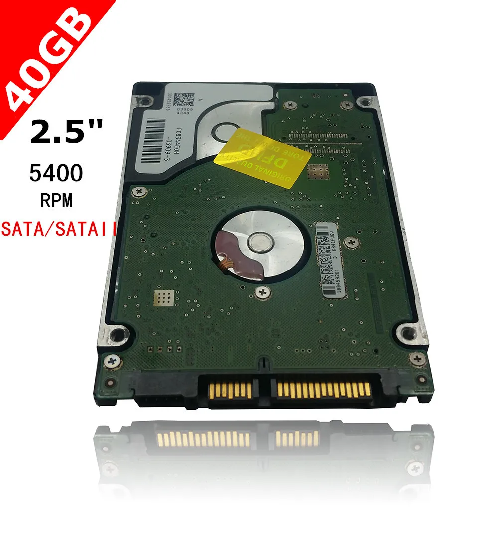 А ++++++ 2.5 &quot HDD HD Interno SATA 40 ГБ 5400 об./мин. ноутбука жесткий диск бесплатная доставка |