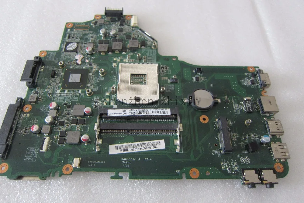 Для acer aspire 5749 5349 материнская плата для ноутбука MBRR706001 PGA989 HM65 DDR3 GMA HD3000 Полная